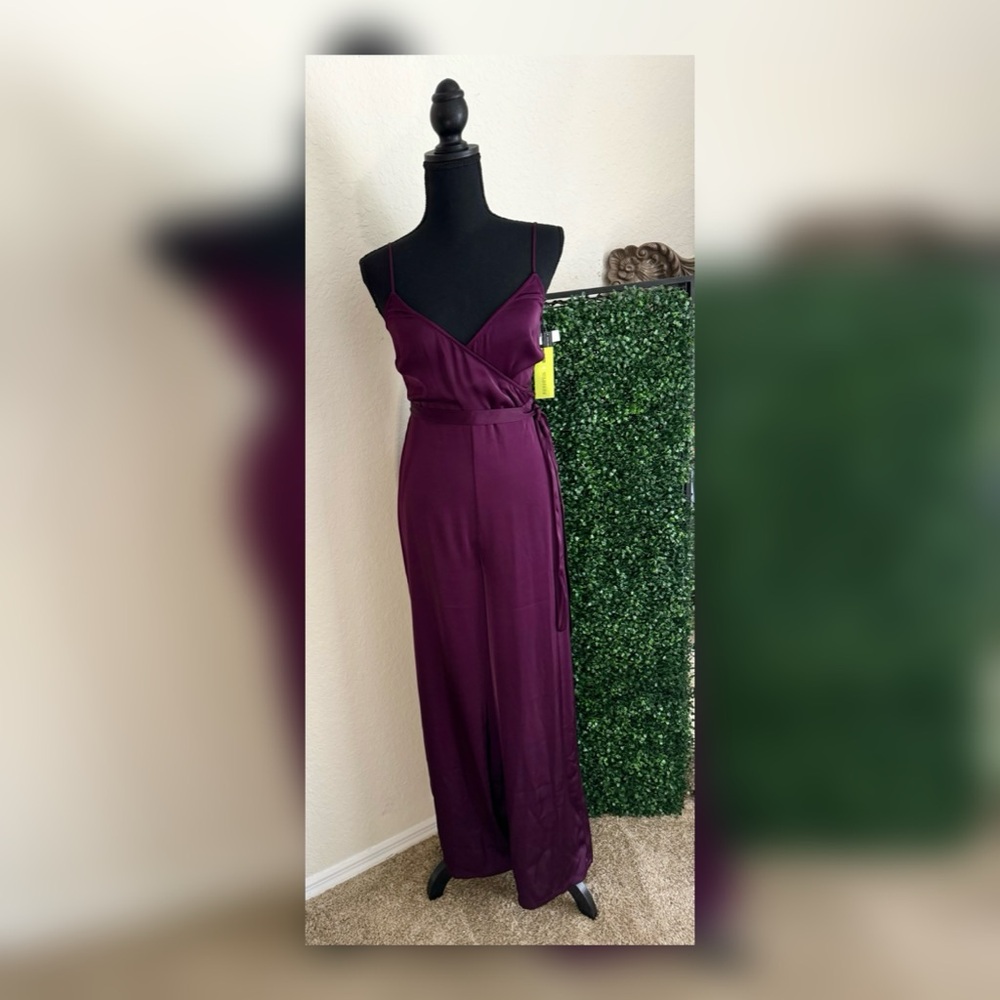 Np+Wolffang silky pants romper: XS New w/tags